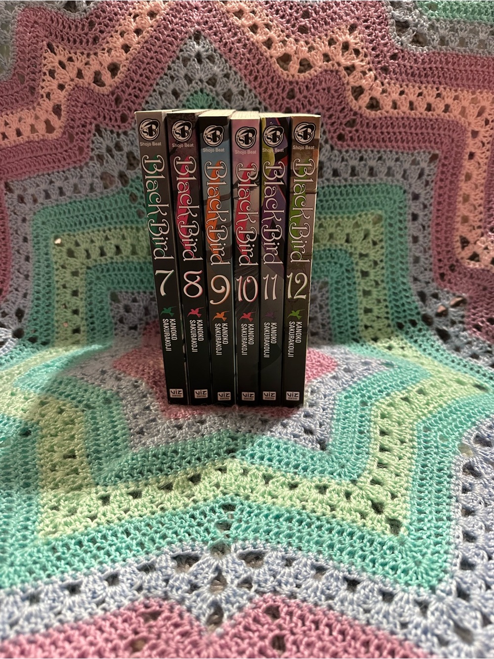 Black Bird Volumes 7-12 Manga Set by Kanoko Sakurakoji